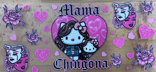 Mama Chingona - UV DTF Tumbler Wrap