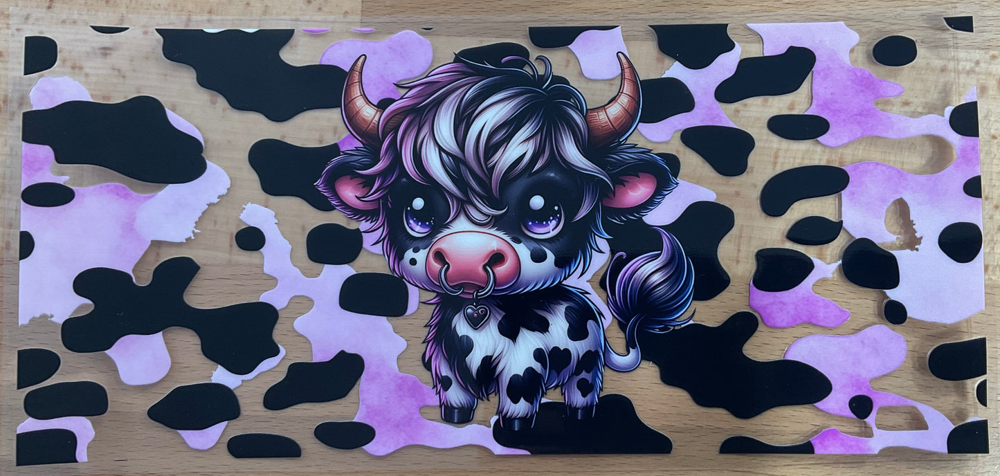 Cow Nose Ring - UV DTF Tumbler Wrap
