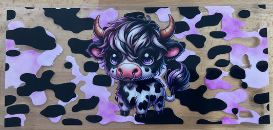 Cow Nose Ring - UV DTF Tumbler Wrap