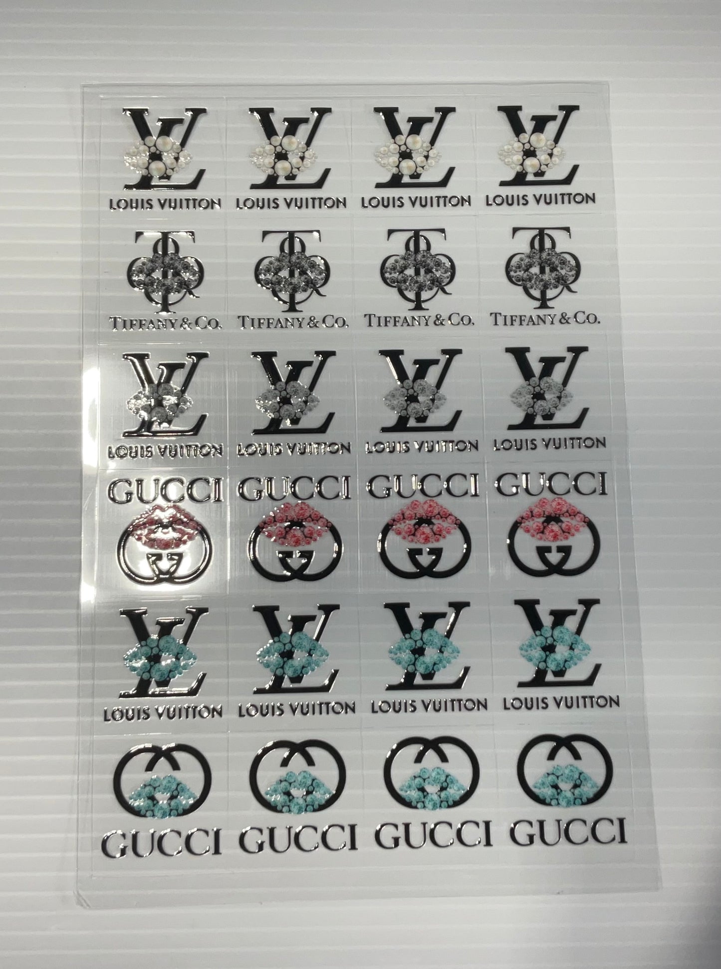 D CC LV G - UV DTF Kiss Cut