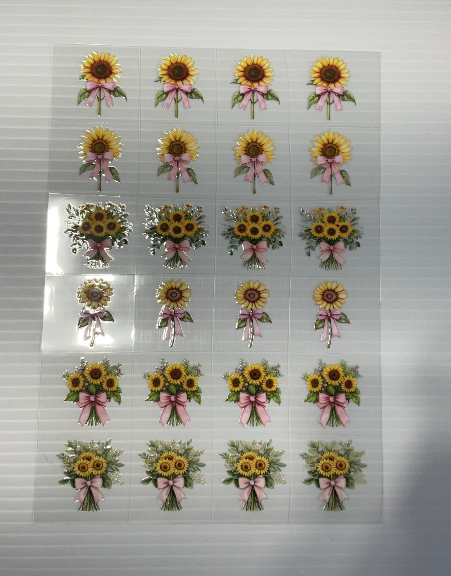 Sunflowers - UV DTF Kiss Cut
