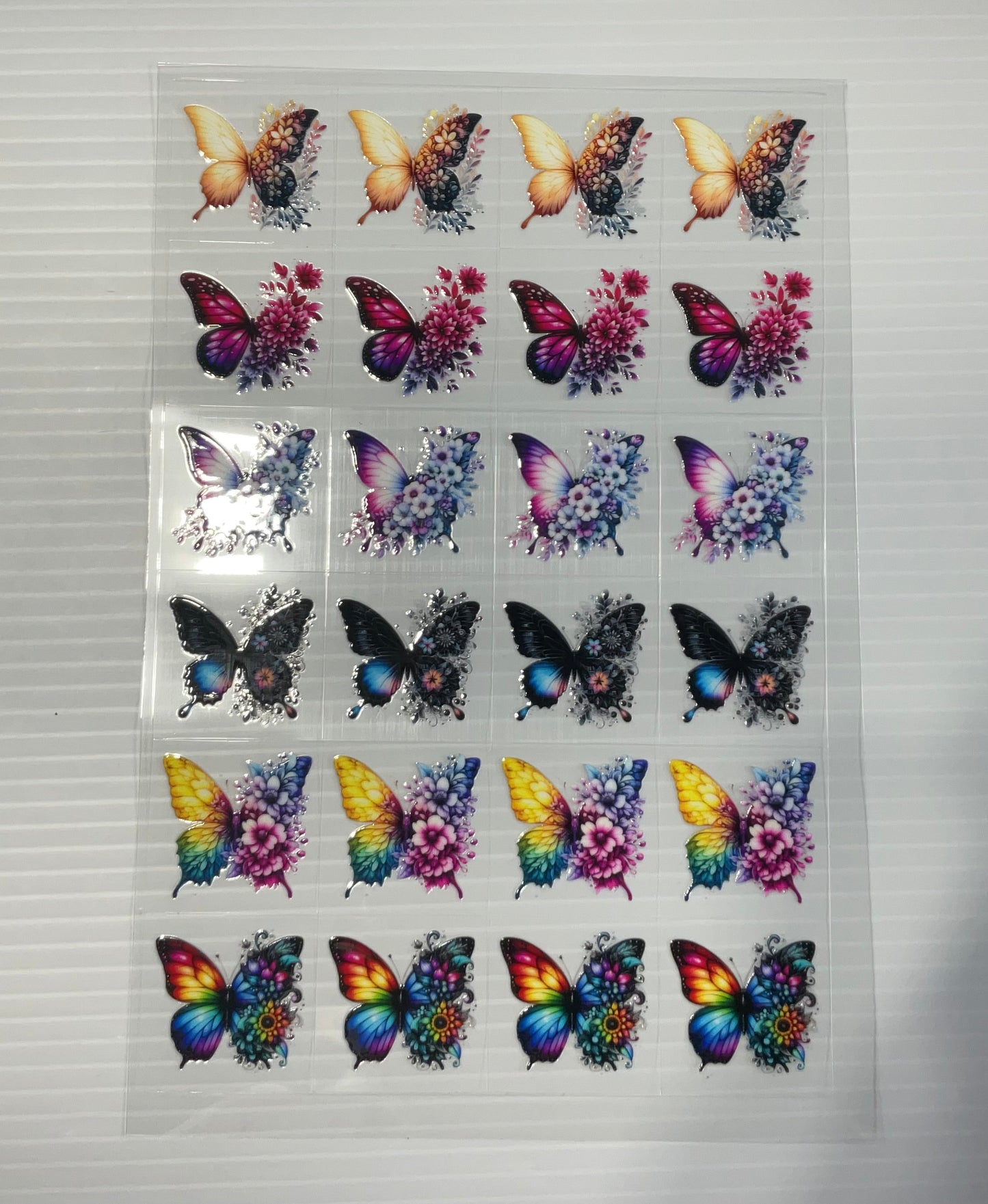 Butterflies - UV DTF Kiss Cut