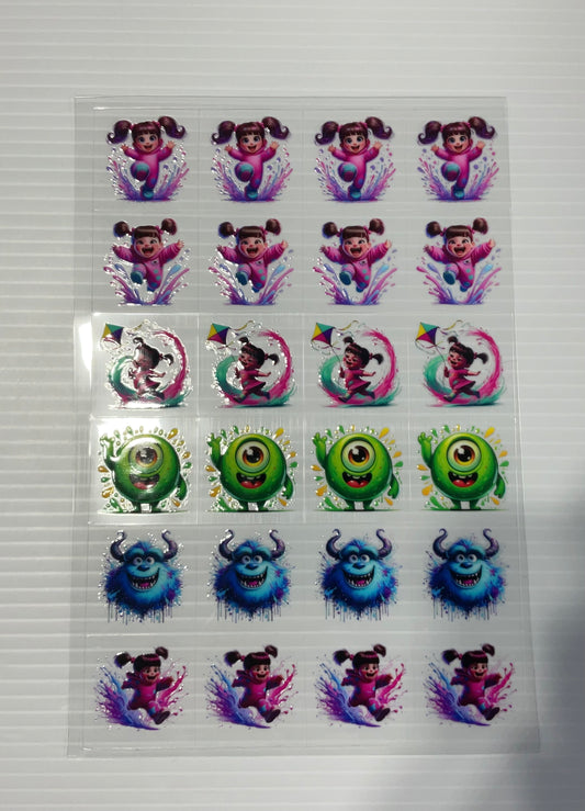 Monster - UV DTF Kiss Cut