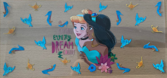 Princesses - UV DTF Tumbler Wrap