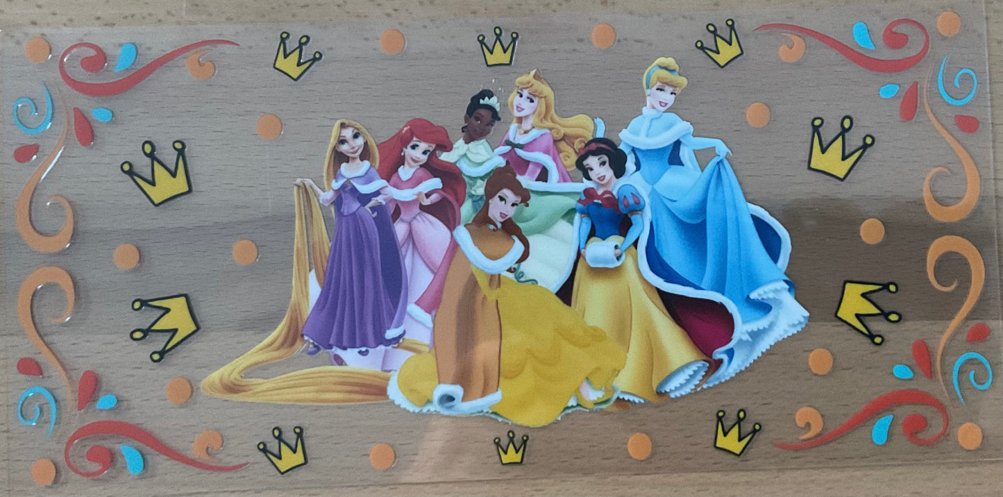 Princesses - UV DTF Tumbler Wrap