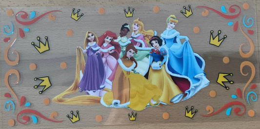 Princesses - UV DTF Tumbler Wrap