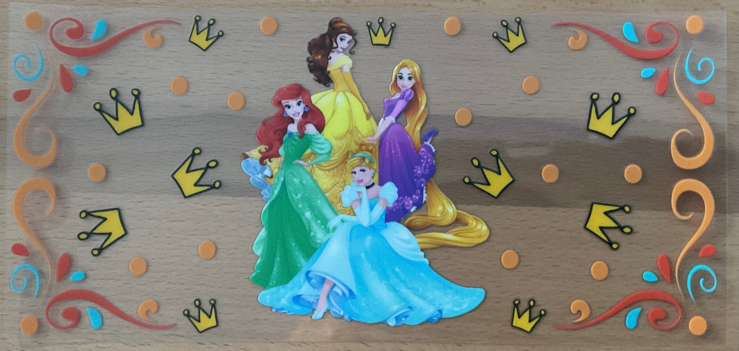 Princesses - UV DTF Tumbler Wrap