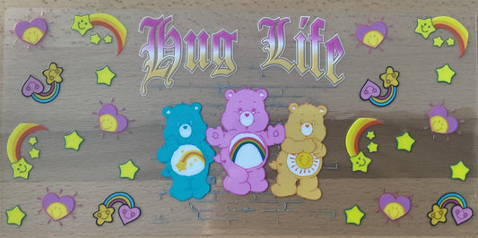 Thug Life Bears - UV DTF Tumbler Wrap