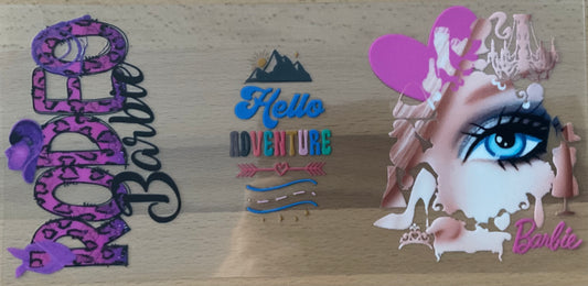 Rodeo Barbie - UV DTF Tumbler Wrap
