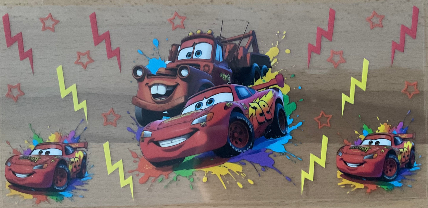 Cars - UV DTF Tumbler Wrap