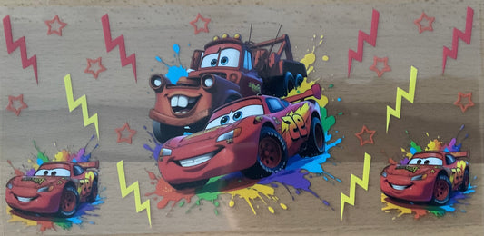 Cars - UV DTF Tumbler Wrap