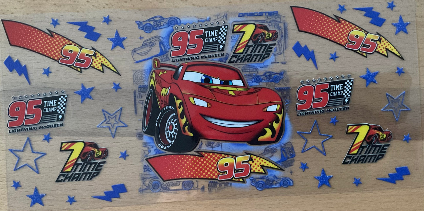 Cars - UV DTF Tumbler Wrap