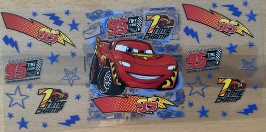 Cars - UV DTF Tumbler Wrap