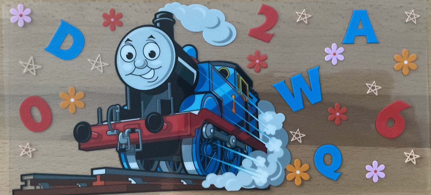 Train - UV DTF Tumbler Wrap