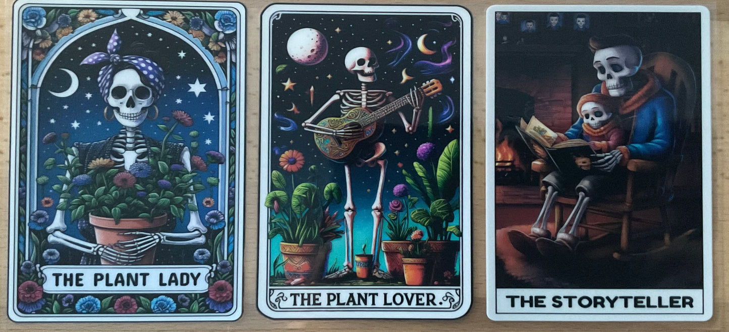 Plant Lady Cards - UV DTF Tumbler Wrap