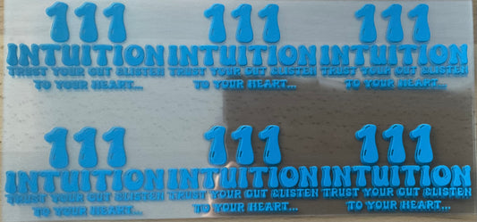 111 - UV DTF Tumbler Wrap