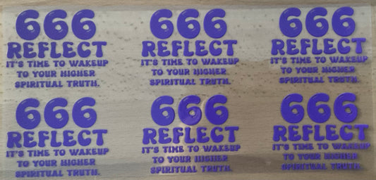 Reflect - UV DTF Tumbler Wrap