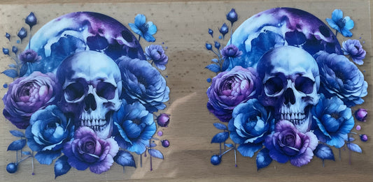 Skulls - UV DTF Tumbler Wrap