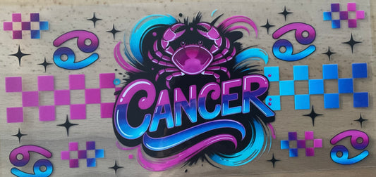 Cancer - UV DTF Tumbler Wrap