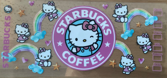 HK Buck Coffee - UV DTF Tumbler Wrap