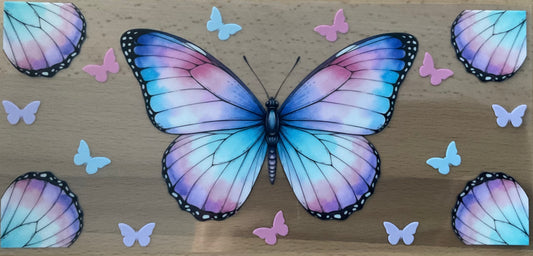 Butterfly - UV DTF Tumbler Wrap