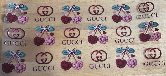 G Cherries - UV DTF Tumbler Wrap