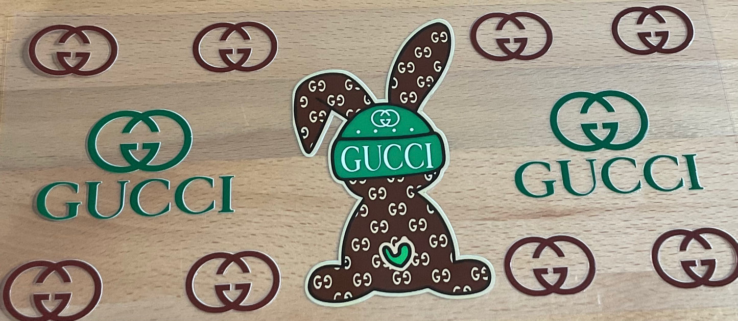 G Bunny - UV DTF Tumbler Wrap