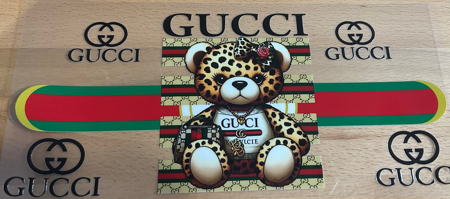G Bear - UV DTF Tumbler Wrap