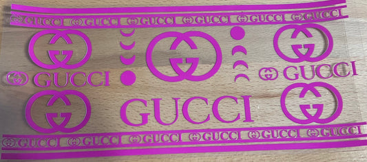 G Pink - UV DTF Tumbler Wrap