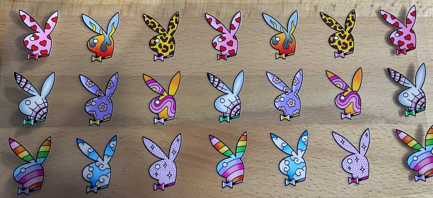P Various Boy Bunny - UV DTF Tumbler Wrap