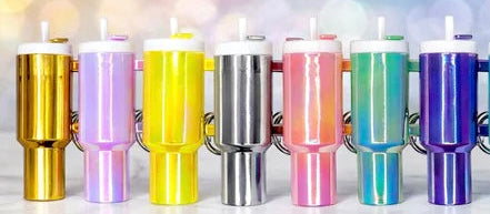 XL IRIDESCENT TUMBLER KEYCHAINS
