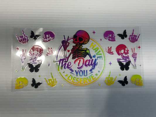 #116 UV DTF Tumbler Wraps
