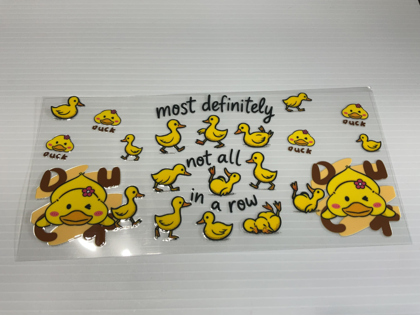 #61 UV DTF Tumbler Wraps