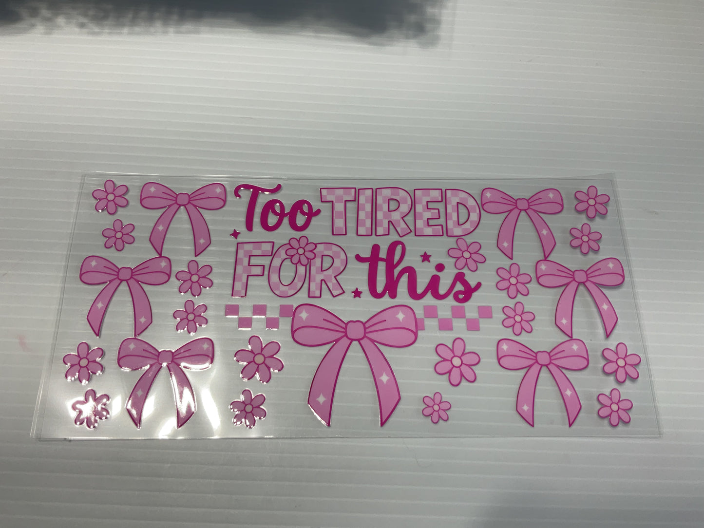#43 UV DTF Tumbler Wraps