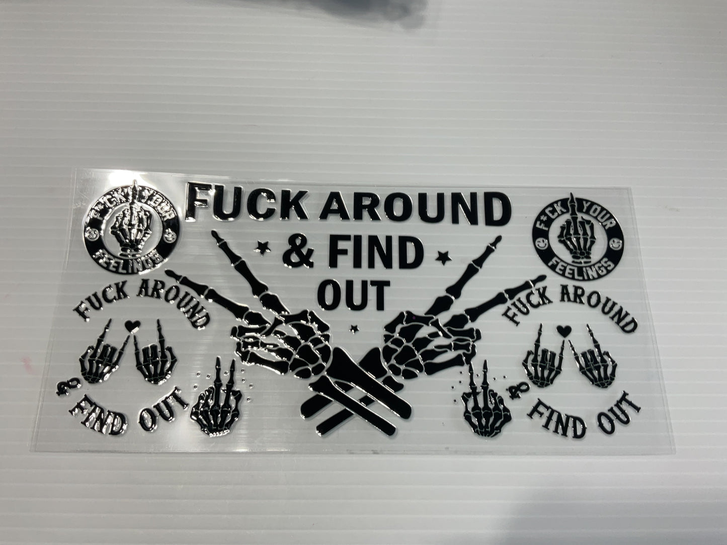 #42 UV DTF Tumbler Wraps