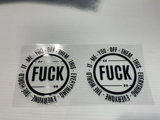 #40 UV DTF Tumbler Wraps