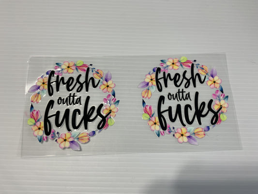 #35 UV DTF Tumbler Wraps