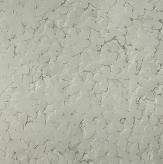 Butterflies White - Glitter Shapes