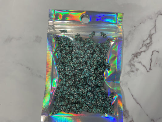 Teal Fish - Polymer Clay Shapes