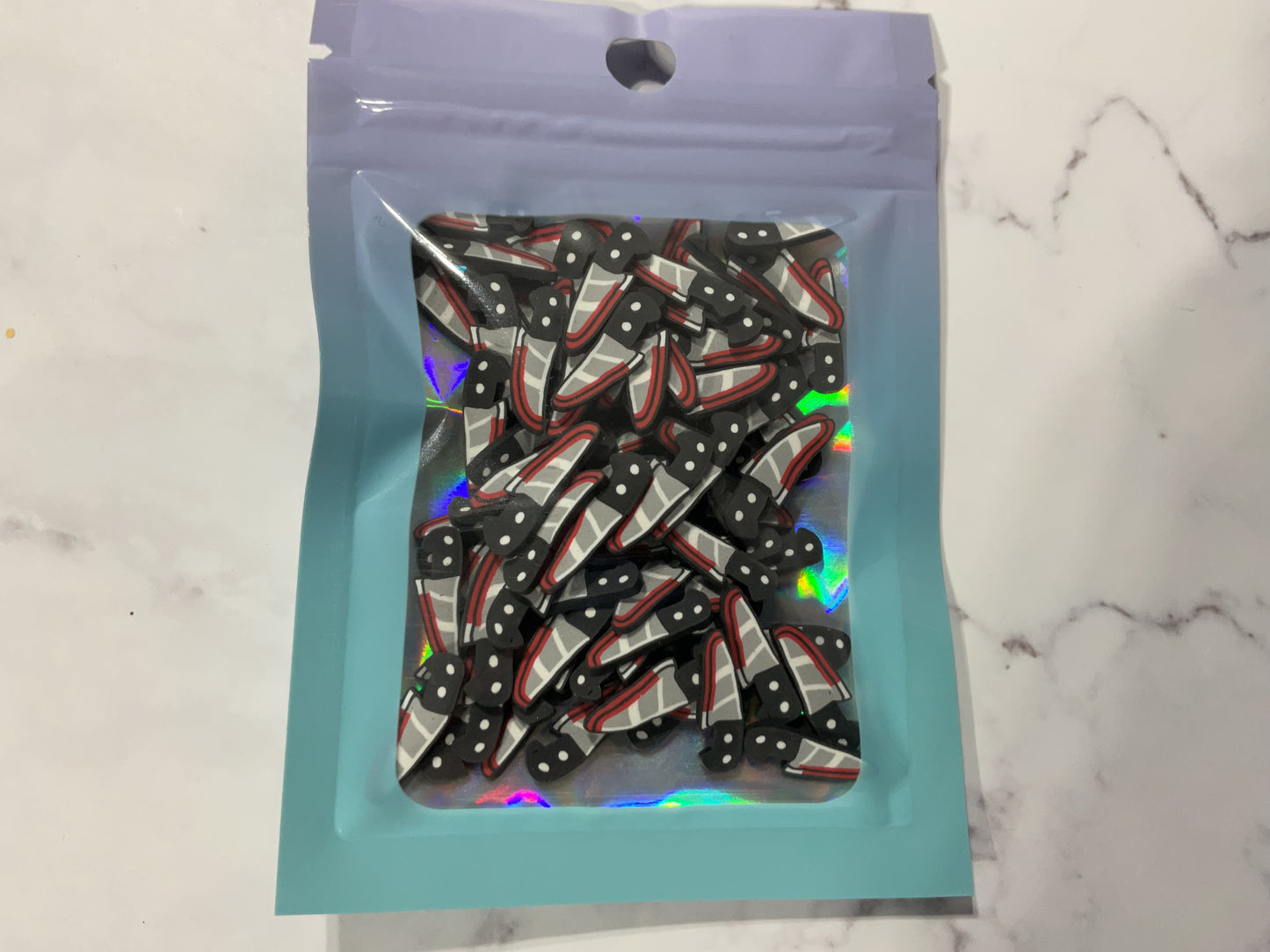 Large True Crime Knives - Polymer Clay Shapes