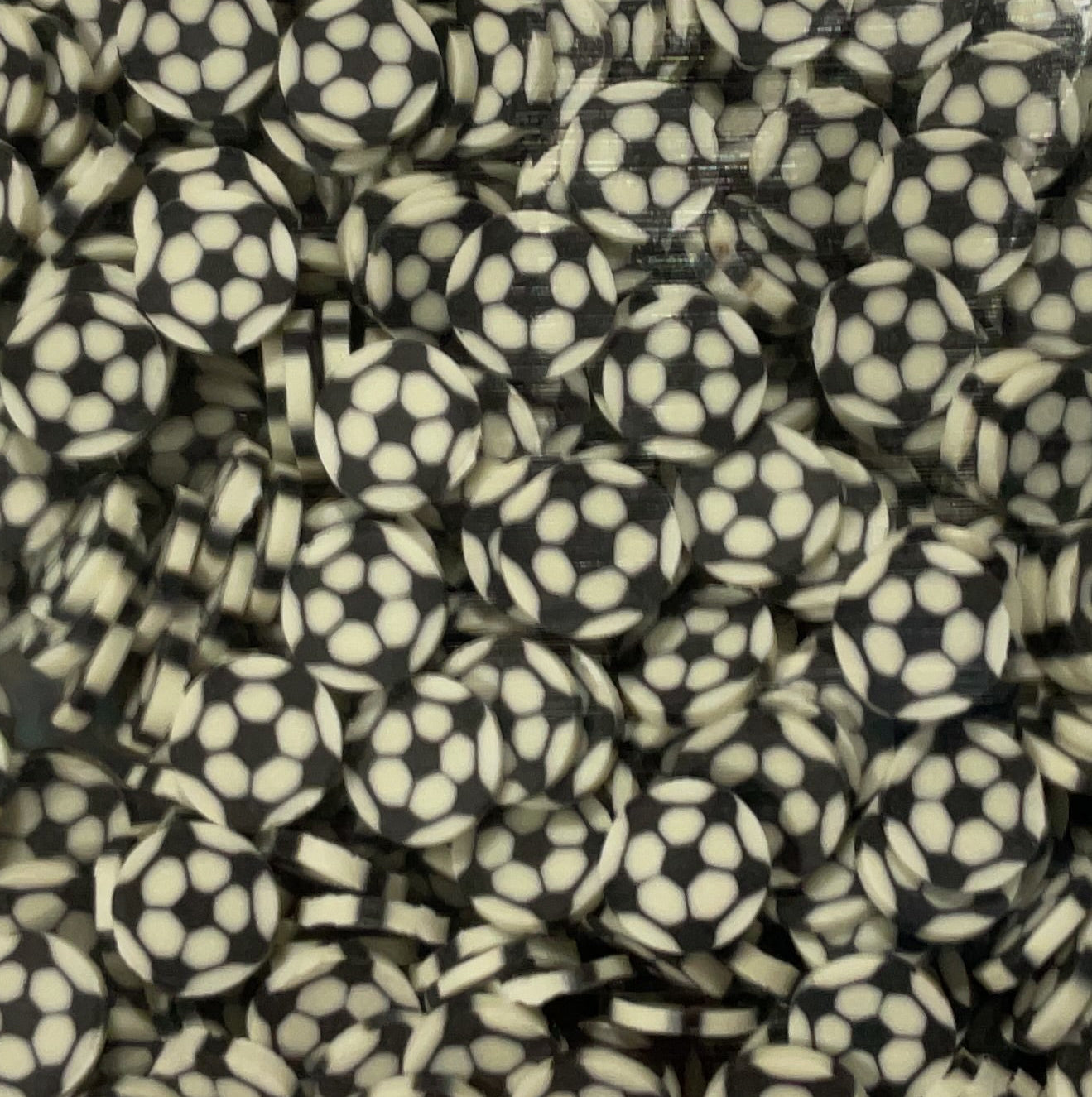 Soccer Balls - Polymer Clay Shapes