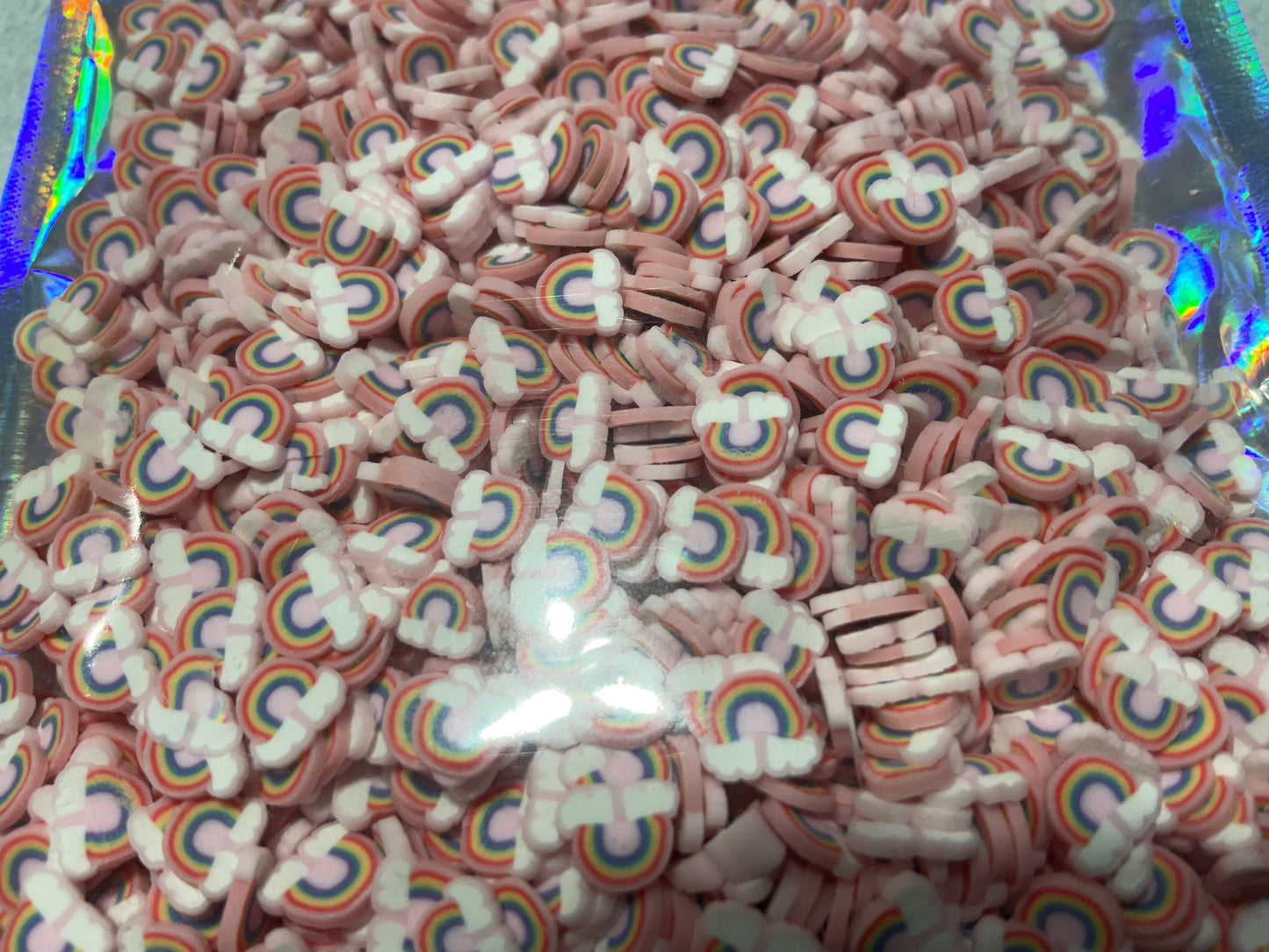Rainbows - Polymer Clay Shapes