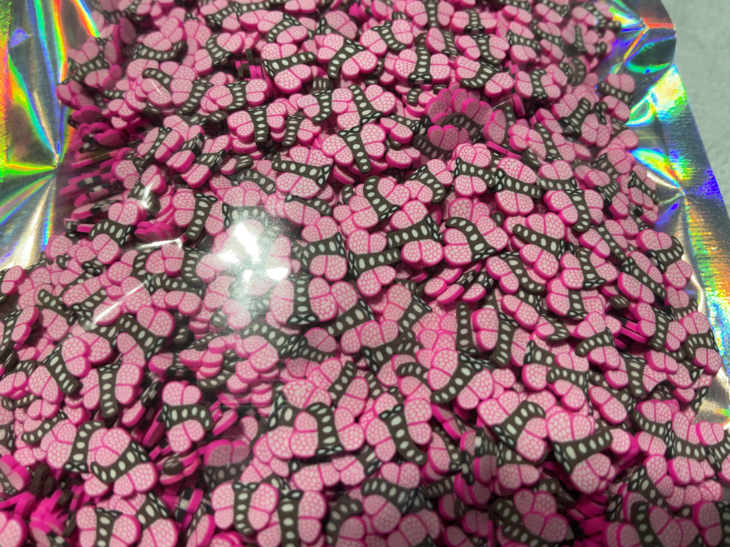 Pink Dragonflies - Polymer Clay Shapes