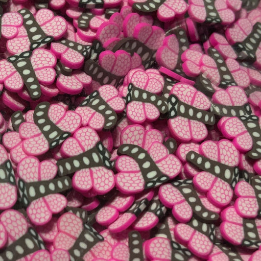 Pink Dragonflies - Clay Shapes