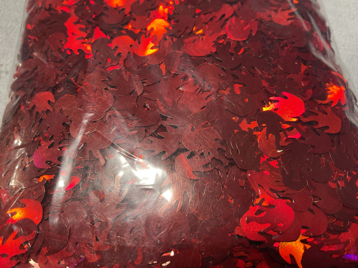 Flames - Glitter Shapes