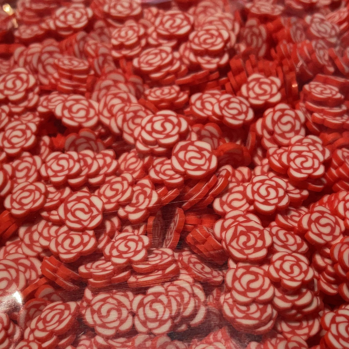 Red Roses - Polymer Clay Shapes