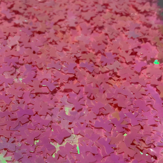 Pink Bows - Glitter Shapes