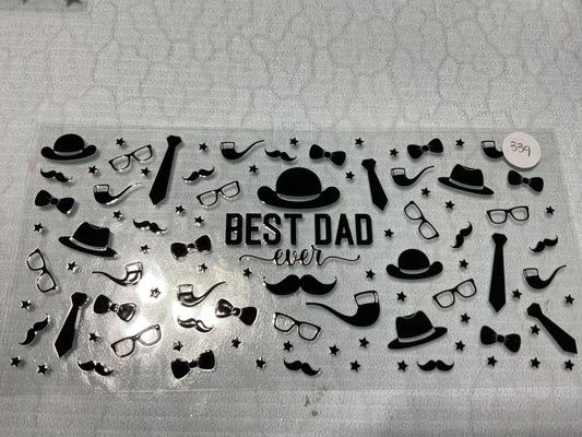 #339 UV DTF Tumbler Wraps