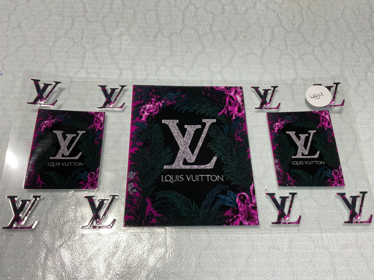 #484 UV DTF Tumbler Wraps