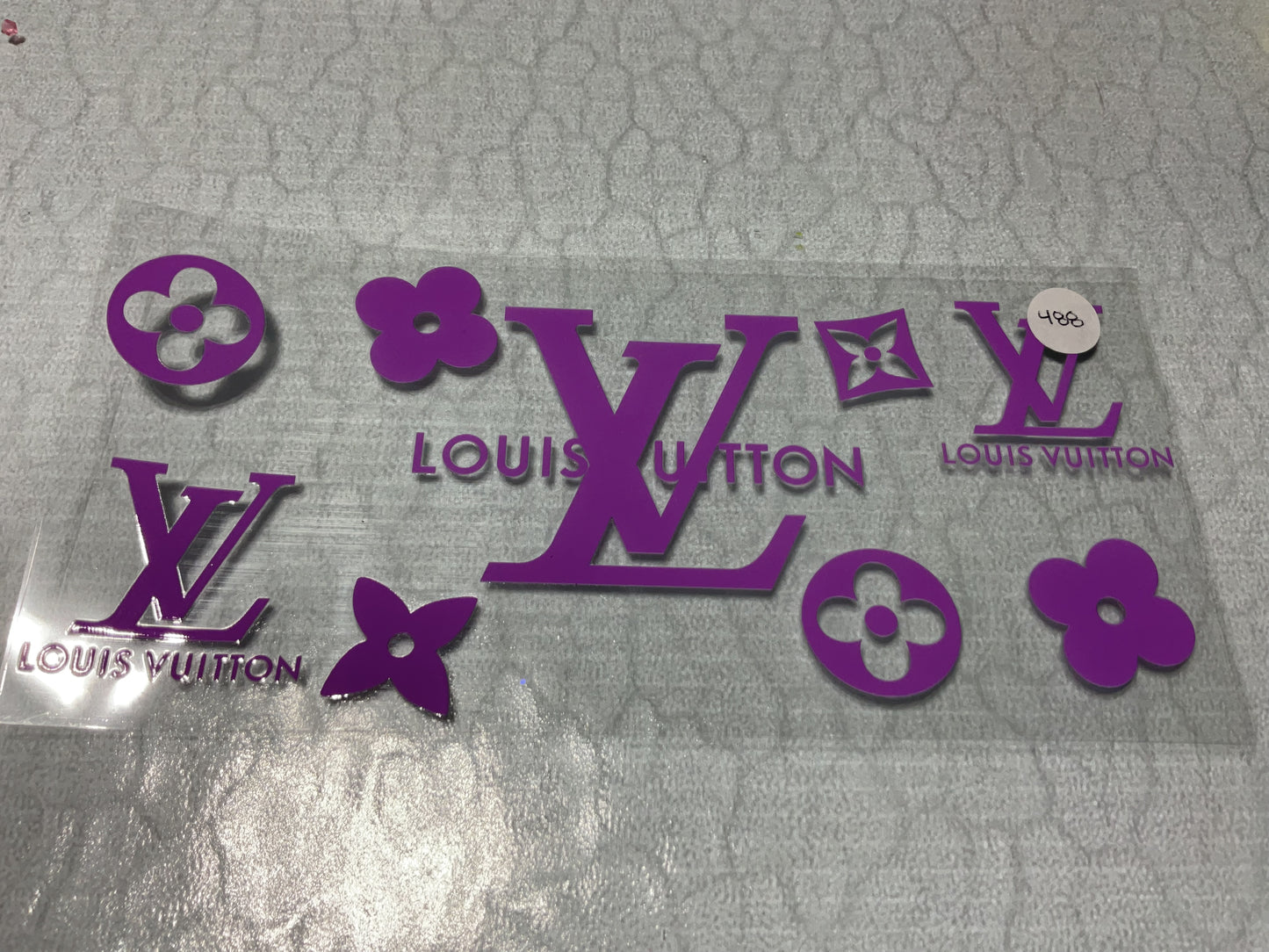 #488 UV DTF Tumbler Wraps